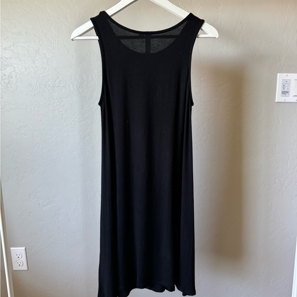 Black Sleeveless Sheath Midi Dress for Cocktail
